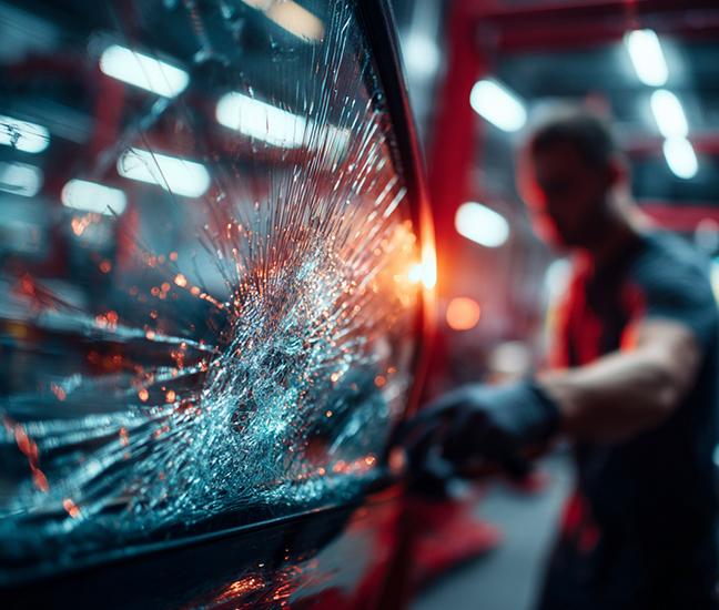 Réparation de vitres de voiture